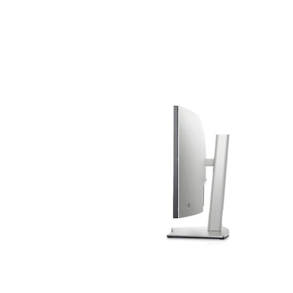 Monitor IPS LED Dell 34.1" U3421WE, WQHD (3440 x 1440), HDMI, DisplayPort, Ecran Curbat, Boxe (Negru/Argintiu)