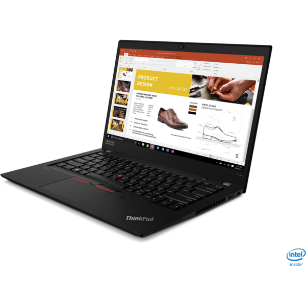 Laptop Lenovo ThinkPad T14s (Procesor Intel® Core™ i5-10210U (6M Cache, up to 4.20 GHz), Comet Lake, 14" FHD, 8GB, 512GB SSD, Intel® UHD Graphics, FPR, Win10 Pro, Negru)