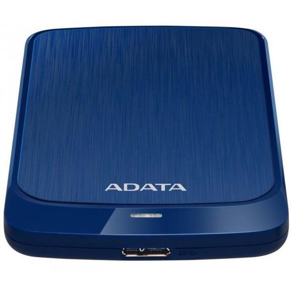 HDD extern ADATA HV320 Slim 2TB, Shock Sensor, 2.5", USB 3.1, Albastru