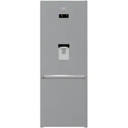 Combina frigorifica Beko RCNE560E40DZXBN, 497 l, Clasa A++, NeoFrost Dual Cooling , HarvestFresh, Everfresh+, H 192 cm, Argintiu