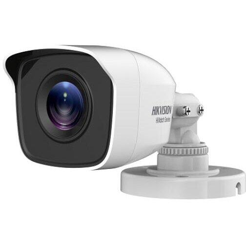 Camera de supraveghere Hikvision HiWatch Turbo HD Bullet, 4MP, 2.8mm Lens, EXIR Bullet, 20m IR, IP66, carcasa metal, Alb