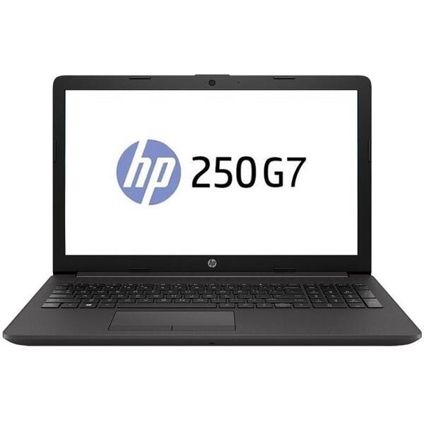 Laptop HP 250 G7, 15.6 Full HD AG SVA 220, procesor i5-1035G1, 8GB DDR4, 256GB SSD, DVD-Writer, Negru