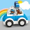 LEGO® LEGO DUPLO - Elicopter de pompieri si masina de politie 10957