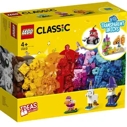LEGO Classic 11013 - Caramizi transparente creative