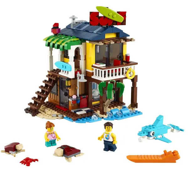 LEGO® LEGO Creator - Casa de pe plaja a surferilor 31118