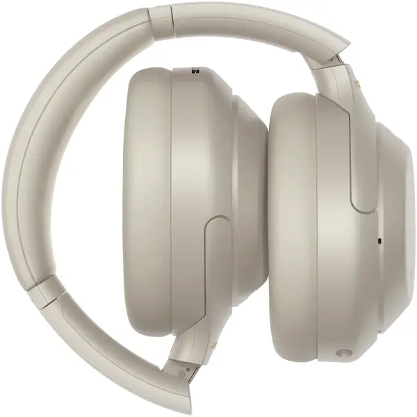 Casti Over the ear Sony WH1000XM4S.CE7, Wireless, Bluetooth, Noise cancelling, Argintiu