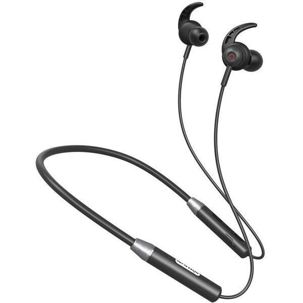 Casti Nillkin E4 Sport Neckband Wirless Bluetooth 5.0 Earphone IPX4 water-resistance black (E4 black)