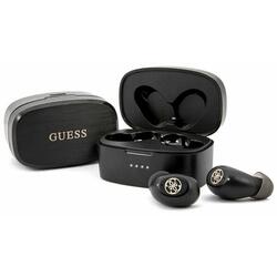 Casti Wireless In-Ear Bluetooth Stereo TWS Cu Microfon Guess GUTWSJL4GBK - Negru