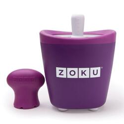 Aparat de inghetata ZOKU Quick Pop Maker ZK110, 1 incinta, 7 minute, nu contine BPA, Mov