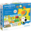 Puzzle Super mare Potriveste Animalele de la Ferma, 34 piese, 96x64cm Banana Panda BP49108