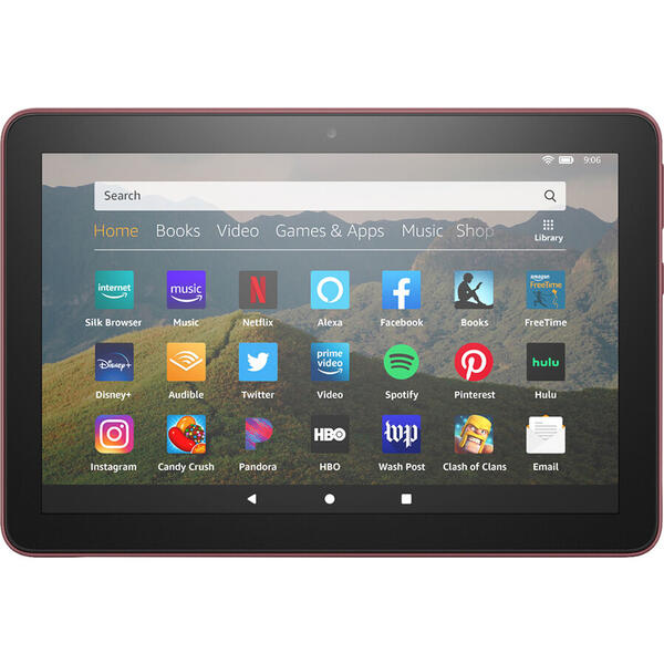 Amazon Tableta Fire HD 8, 20,3 cm (8 inch) Ecran HD, Wi-Fi, 32 GB, Violet