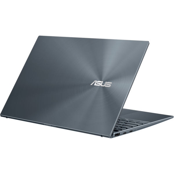 Ultrabook ASUS 13.3'' ZenBook 13 UX325EA, FHD OLED, Procesor Intel® Core™ i7-1165G7 (12M Cache, up to 4.70 GHz, with IPU), 32GB DDR4X, 1TB SSD, Intel Iris Xe, Win 10 Home, Pine Grey