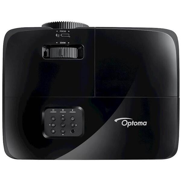 Proiector Optoma W371, WXGA 1280*800, 3800 lumeni, HDMI, VGA, negru