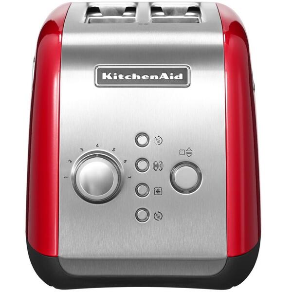 Toaster 2 sloturi 1100W, Empire Red - KitchenAid