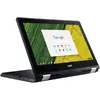 Laptop 2 in 1 Acer Chromebook Spin 11 R751TN-C7LD cu procesor Intel® Celeron® N3450 pana la 2.20 GHz, 11.6", HD, IPS, Touch, 4GB, 32GB eMMC, Intel® HD Graphics 500, Chrome OS, Black