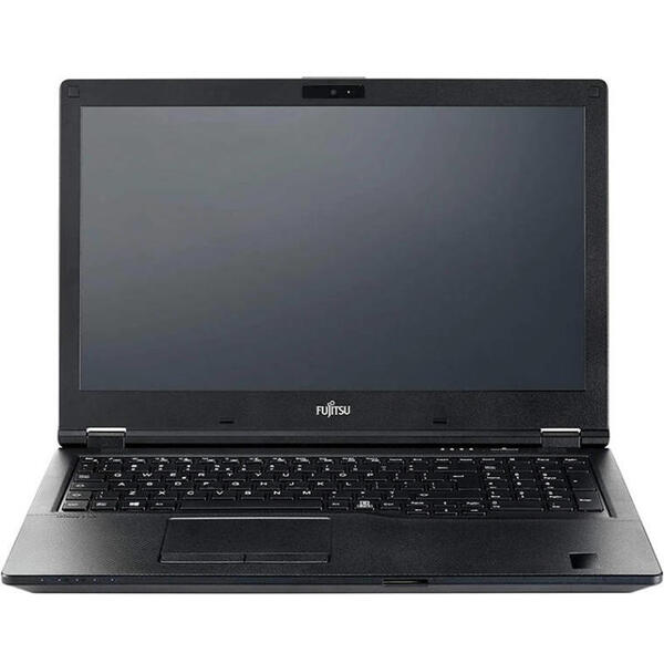 Laptop Fujitsu Lifebook E5510 (Procesor Intel® Core™ i5-10210U (6M Cache, up to 4.20 GHz), Comet Lake, 15.6" FHD, 8GB, 256GB SSD, Intel® UHD Graphics, FPR, Win10 Pro, Negru)