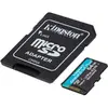 Card de memorie MicroSD Kingston Canvas GO Plus, 64GB, Clasa 10, UHS-I, Adaptor inclus