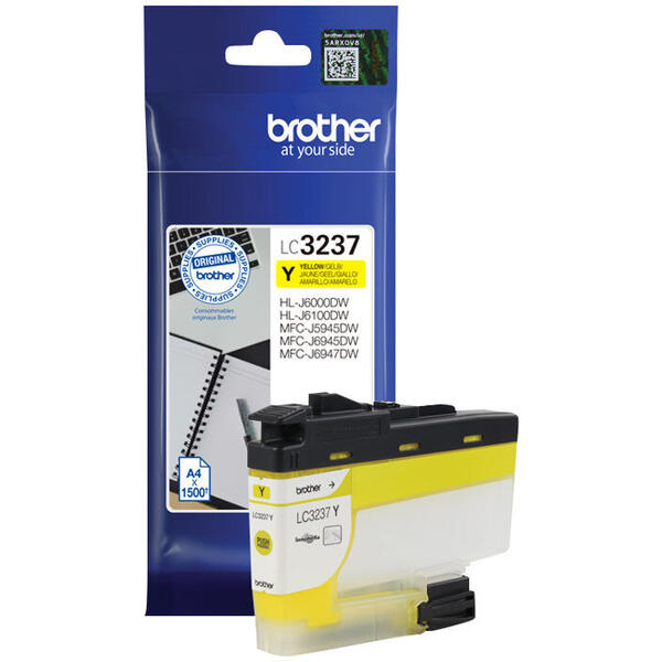 Brother Cartus LC3237Y Yellow