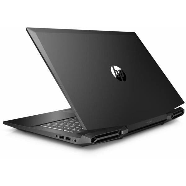 Laptop HP Gaming 17.3'' Pavilion 17-cd1016nq, FHD IPS 144Hz, Procesor Intel® Core™ i5-10300H (8M Cache, up to 4.50 GHz), 16GB DDR4, 1TB SSD, GeForce GTX 1650 Ti 4GB, Free DOS, Shadow Black