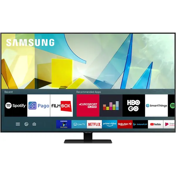 Televizor Samsung 75Q80T, 189 cm, Smart, 4K Ultra HD, QLED, Clasa A