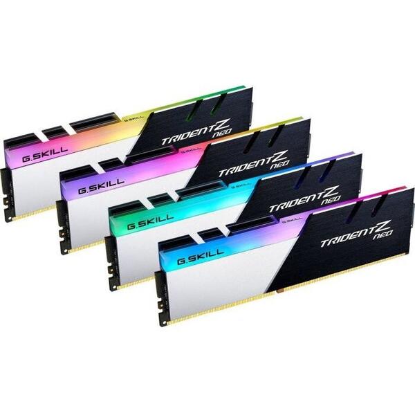 G.SKILL Memorie GSKill Trident Z Neo 64GB DDR4 3200MHz CL16 Quad Channel Kit (4x16GB)