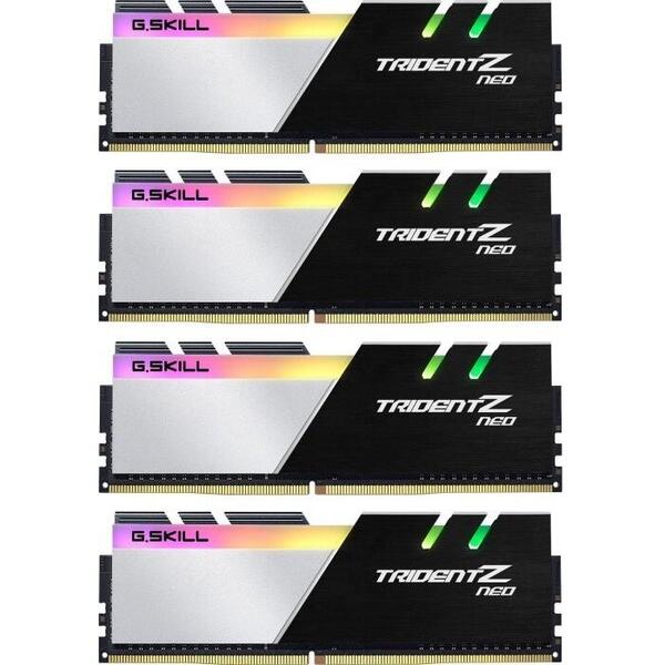 G.SKILL Memorie GSKill Trident for AMD Z Neo 32GB DDR4 3200MHz CL14 Quad Channel Kit (4x8GB)