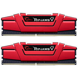 Memorie GSKill RipjawsV Red DDR4 16GB (2x8GB) 3000MHz CL16 1.35V XMP 2.0 Dual Channel Kit
