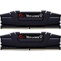 Memorie GSKill RipjawsV Black 32GB (2x16GB) DDR4 3600MHz CL16 1.35V XMP 2.0 Dual Channel Kit