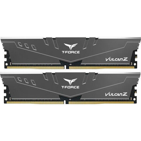 Memorie TeamGroup Vulcan Z 32GB (2x16GB) DDR4 3200MHz CL16 1.35V Dual Channel Kit Grey