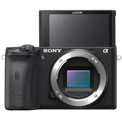 Aparat foto Mirrorless Sony Alpha A6600, 24.2 MP, Body, E-mount, 4K, NFC, Negru