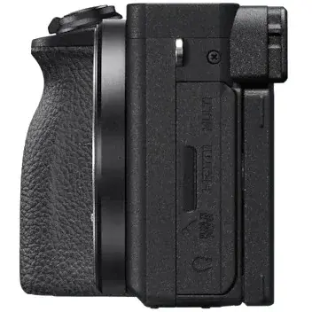 Aparat foto Mirrorless Sony Alpha A6600, 24.2 MP, Body, E-mount, 4K, NFC, Negru + Obiectiv 18-135mm