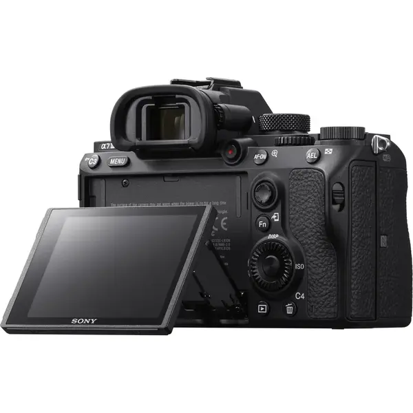 Aparat foto Mirrorless Sony Alpha A7III, 24.2 MP, Full-Frame, E-Mount, 4K HDR, 4D Focus, Wi-Fi, NFC, ISO 100-51200, Negru + Obiectiv SEL24105G 24-105 mm, Negru