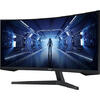 Monitor Gaming Curbat LED 34 Samsung Odyssey LC34G55TWWRXEN WQHD 1ms 165Hz FreeSync