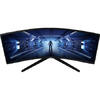 Monitor Gaming Curbat LED 34 Samsung Odyssey LC34G55TWWRXEN WQHD 1ms 165Hz FreeSync