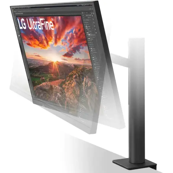 Monitor LED IPS LG 27'', 4K UHD, 60Hz, 5ms, AMD FreeSync, VESA Display HDR400, 2xHDMI, Display Port, USB-C, 27UN880