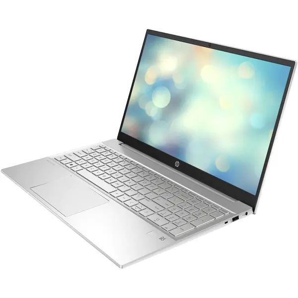 Laptop HP 15.6'' Pavilion 15-eg0064nq, FHD IPS, Procesor Intel® Core™ i7-1165G7 (12M Cache, up to 4.70 GHz, with IPU), 16GB DDR4, 512GB SSD, Intel Iris Xe, Free DOS, Silver
