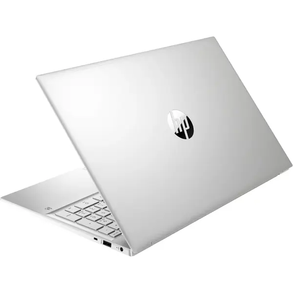 Laptop HP 15.6'' Pavilion 15-eg0064nq, FHD IPS, Procesor Intel® Core™ i7-1165G7 (12M Cache, up to 4.70 GHz, with IPU), 16GB DDR4, 512GB SSD, Intel Iris Xe, Free DOS, Silver