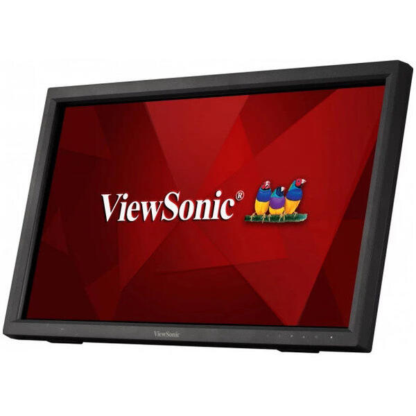 Monitor Touchscreen ViewSonic TD2223 21.5 inch 5 ms Negru 75 Hz