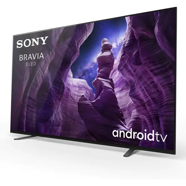 Televizor Sony 55A8, 139 cm, Smart Android, 4K Ultra HD, OLED, Clasa G