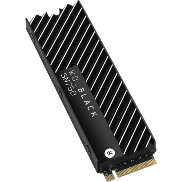 SSD Western Digital Black SN750, Heatsink, 1TB, M.2 2280, PCIe NVMe Gen. 3.0 x4