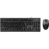 Kit tastatura + mouse A4Tech KR-85550, USB, Negru