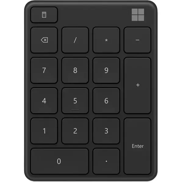 Keypad numeric Microsoft Number Pad, Negru