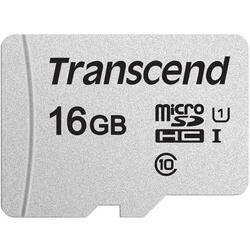 Transcend Card de Memorie microSDHC USD300S 16GB CL10 UHS-I U3 Up to 95MB/S