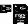 Teamgroup Card memorie Team Group Micro SDHC 4GB Class 10 +Adapter
