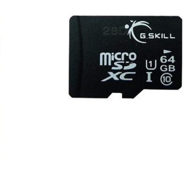 G.SKILL Card GSKill Micro SDXC 64GB Class 10 UHS-1