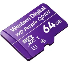 Card MicroSD 64GB seria Purple Ultra Endurance - Western Digital WDD064G1P0C