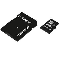 Card de memorie microSDXC Goodram 256GB,UHS I,cls 10 + adaptor, M1AA-2560R12