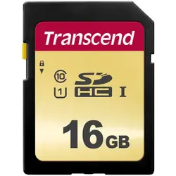Transcend Card de Memorie SDC500S SDHC, 16GB, Clasa 10