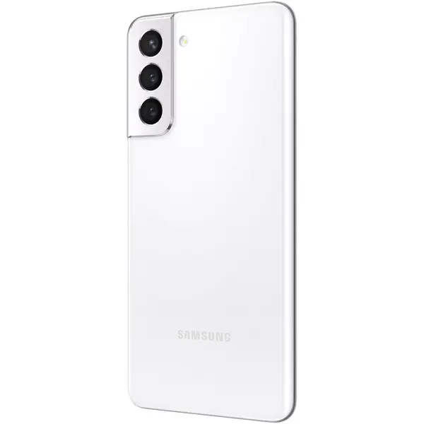 Telefon mobil Samsung Galaxy S21, Dual SIM, 128GB, 8GB RAM, 5G, Phantom White