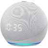 Amazon Boxa Portabila Echo Dot 4 Cu Ceas si Asistent Personal Alexa Glacier Alb